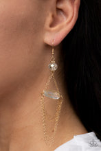 Load image into Gallery viewer, Ethereally Extravagant - Gold Earring - Paparazzi - Dare2bdazzlin N Jewelry
