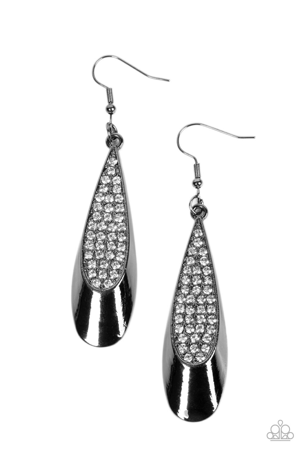 Prismatically Persuasive - Black Earring - Paparazzi - Dare2bdazzlin N Jewelry
