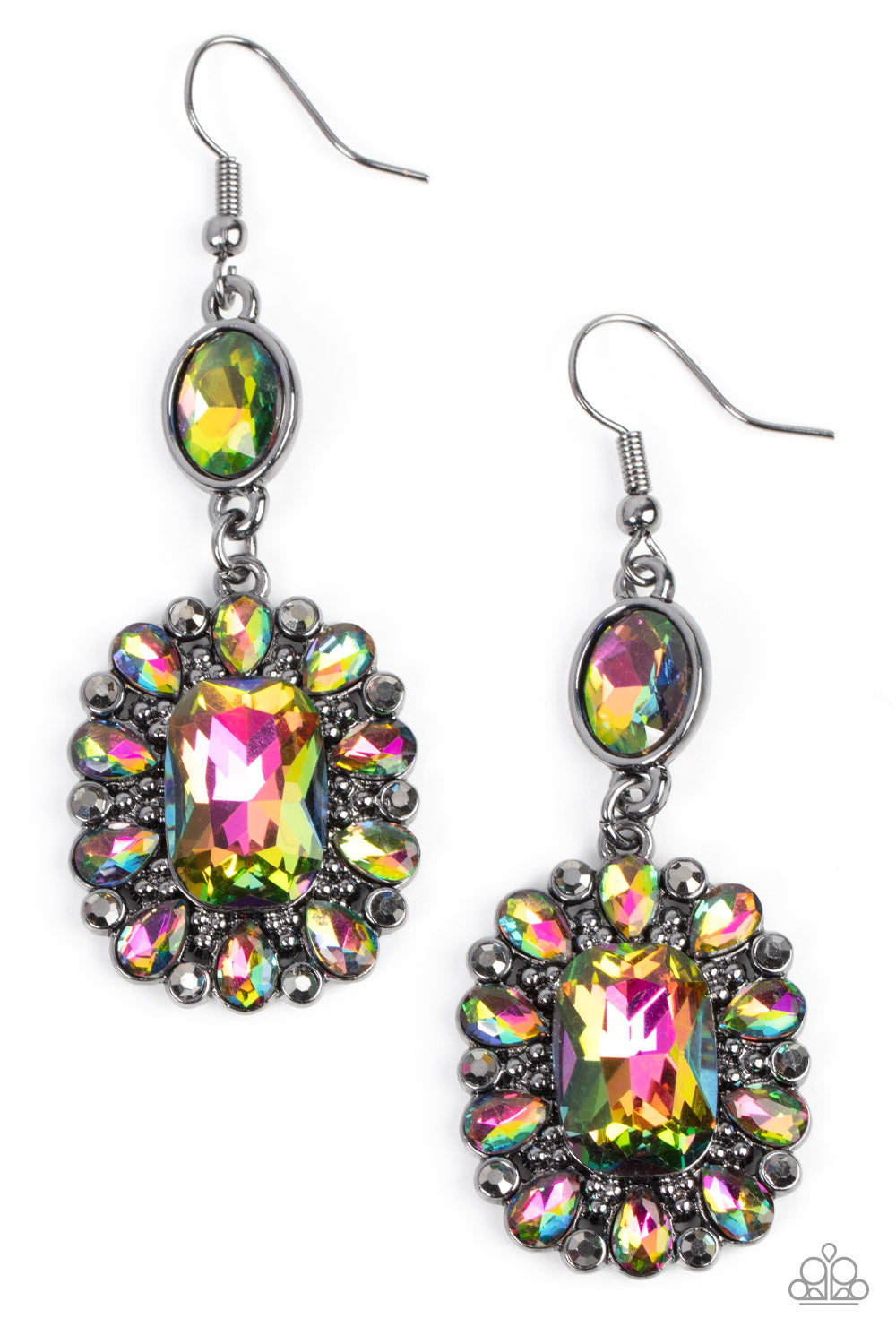 Capriciously Cosmopolitan - Multi Earring - Paparazzi - Dare2bdazzlin N Jewelry