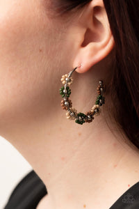 Growth Spurt - Green Earring - Paparazzi - Dare2bdazzlin N Jewelry