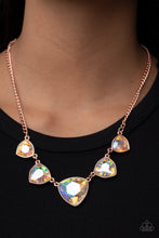 Load image into Gallery viewer, Cosmic Constellations - Copper Necklace - Paparazzi - Dare2bdazzlin N Jewelry
