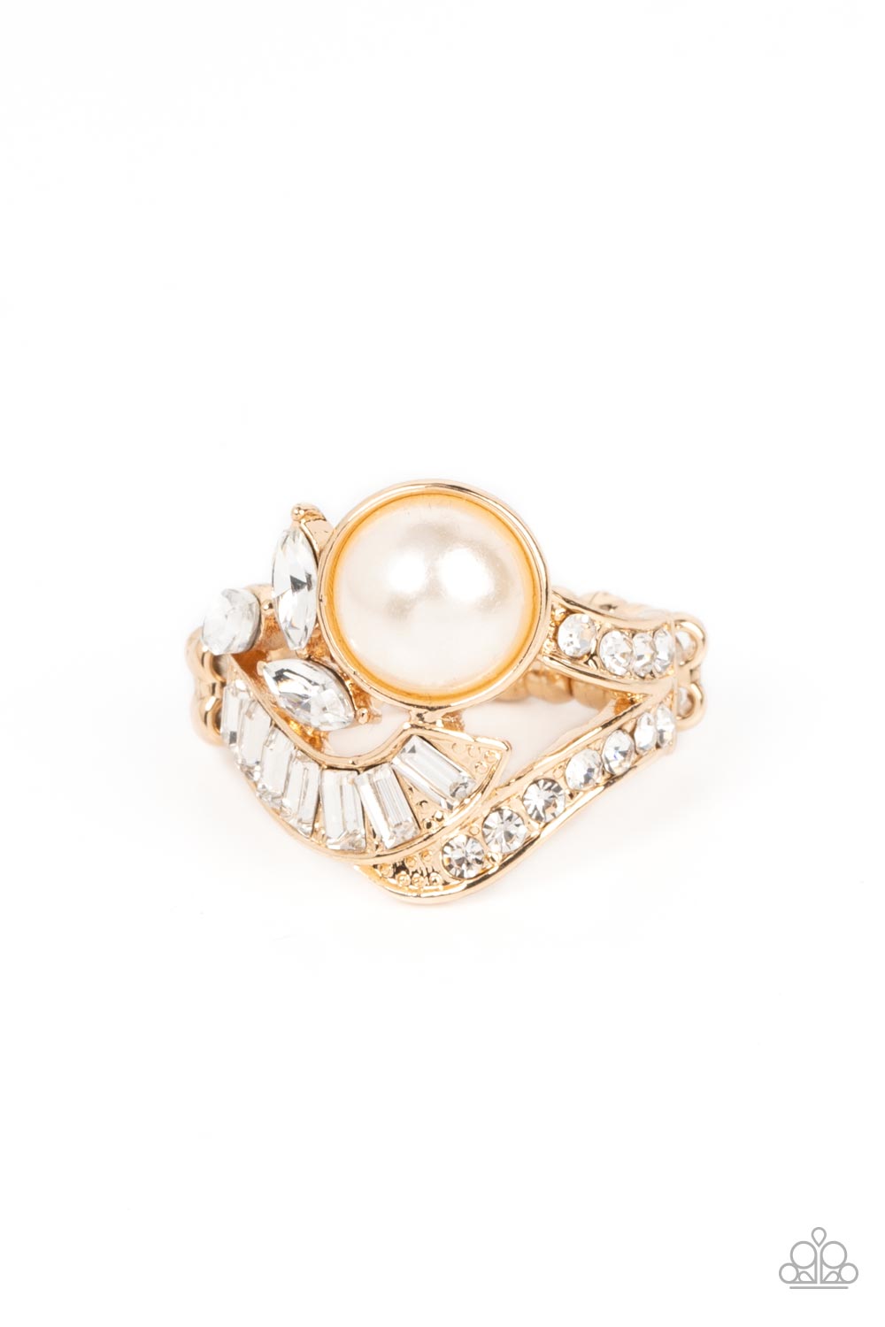 SELFIE-Made Millionaire Gold Ring - Paparazzi - Dare2bdazzlin N Jewelry