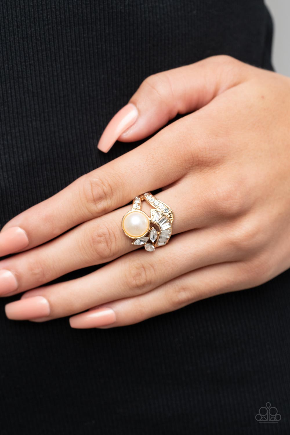 SELFIE-Made Millionaire Gold Ring - Paparazzi - Dare2bdazzlin N Jewelry