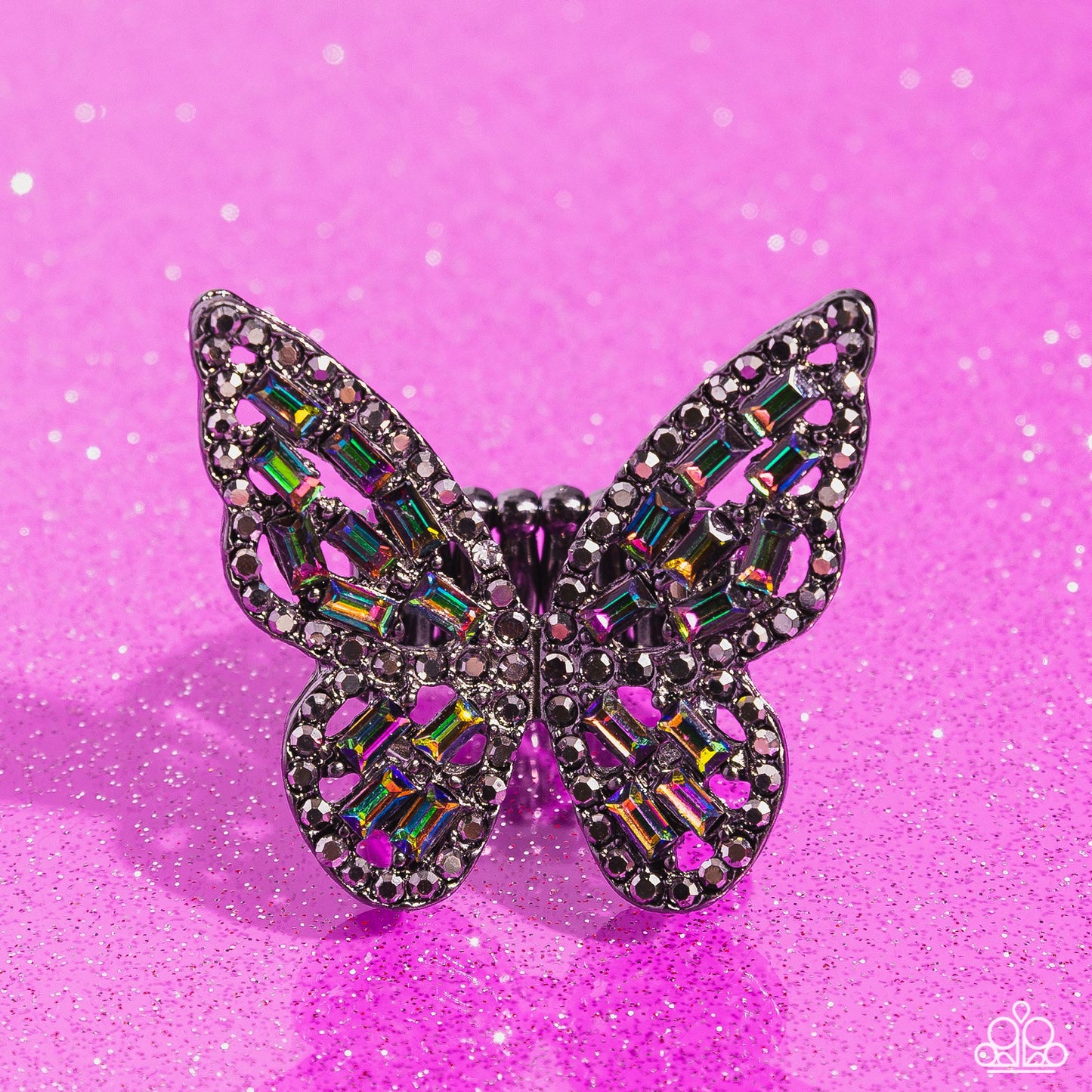Flauntable Flutter - Multi Ring - Paparazzi - Dare2bdazzlin N Jewelry