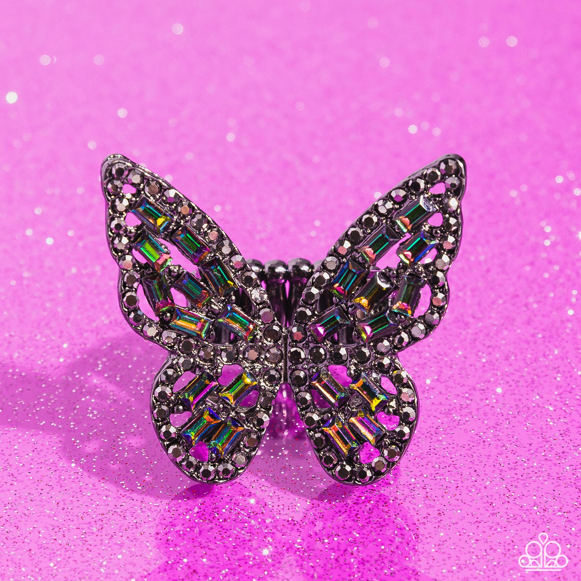 Flauntable Flutter - Multi Ring - Paparazzi - Dare2bdazzlin N Jewelry