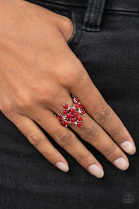 Seeing Eye to Cats Eye - Red Ring - Paparazzi - Dare2bdazzlin N Jewelry