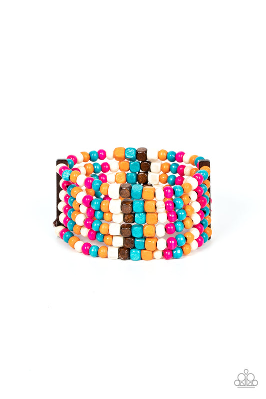 Dive into Maldives - Multi Bracelet - Paparazzi - Dare2bdazzlin N Jewelry