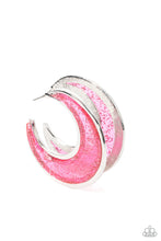 Load image into Gallery viewer, Charismatically Curvy - Pink Earring - Paparazzi - Dare2bdazzlin N Jewelry
