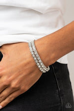 Load image into Gallery viewer, Generational Glimmer - White Bracelet - Paparazzi - Dare2bdazzlin N Jewelry
