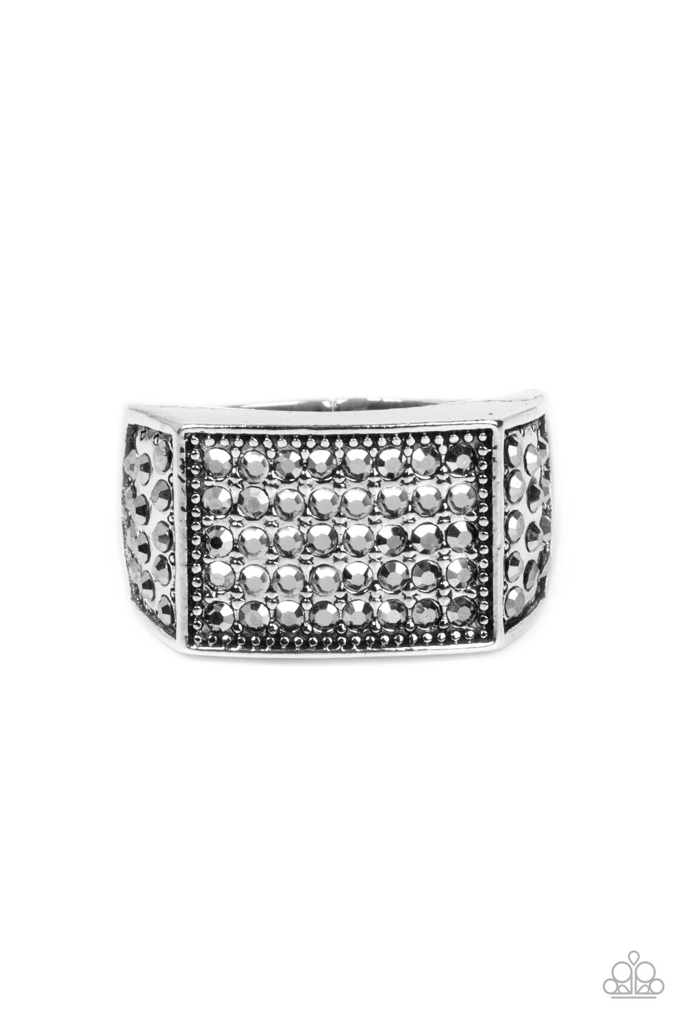 Metro Merger - Silver Ring - Paparazzi - Dare2bdazzlin N Jewelry