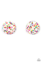 Load image into Gallery viewer, Kaleidoscope Sky - White Earring - Paparazzi - Dare2bdazzlin N Jewelry
