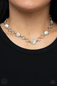 Dreamy Distractions - White Necklace - Paparazzi - Dare2bdazzlin N Jewelry