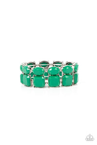 Dont Forget Your Toga - Green Bracelet - Paparazzi - Dare2bdazzlin N Jewelry