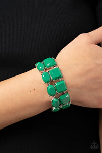 Dont Forget Your Toga - Green Bracelet - Paparazzi - Dare2bdazzlin N Jewelry