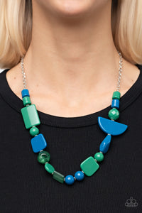 Tranquil Trendsetter - Green Necklace - Paparazzi - Dare2bdazzlin N Jewelry