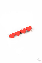 Load image into Gallery viewer, Sending You Love - Red Hair Clip - Paparazzi - Dare2bdazzlin N Jewelry
