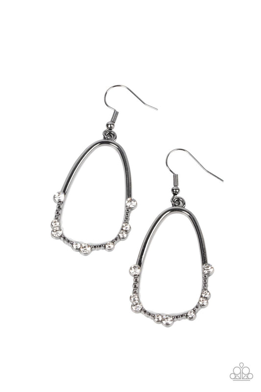 Ready Or YACHT - Black Earring - Paparazzi - Dare2bdazzlin N Jewelry
