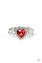 Load image into Gallery viewer, Romantic Reputation - Red Ring - Paparazzi - Dare2bdazzlin N Jewelry
