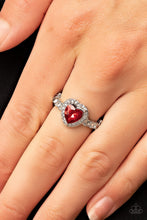 Load image into Gallery viewer, Romantic Reputation - Red Ring - Paparazzi - Dare2bdazzlin N Jewelry

