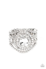 Load image into Gallery viewer, Understated Drama - White Ring - Paparazzi - Dare2bdazzlin N Jewelry
