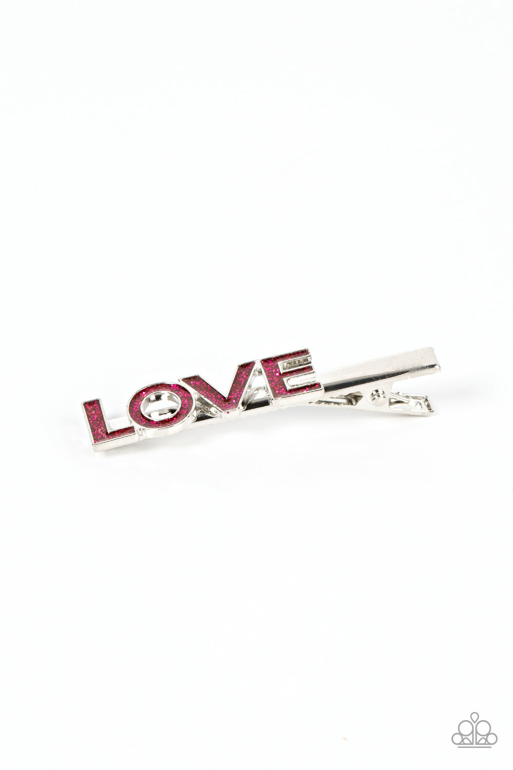 Adored Adornment - Pink Hair Clip - Paparazzi - Dare2bdazzlin N Jewelry