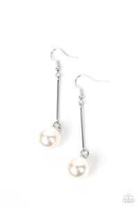 Pearl Redux - White Earring - Paparazzi - Dare2bdazzlin N Jewelry