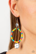 Load image into Gallery viewer, Cayman Catch - Yellow Earring - Paparazzi - Dare2bdazzlin N Jewelry
