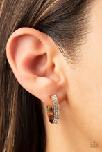 Load image into Gallery viewer, Positively Petite - Gold Earring - Paparazzi - Dare2bdazzlin N Jewelry
