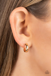 Mini Magic - Gold Earring - Paparazzi - Dare2bdazzlin N Jewelry