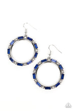 Load image into Gallery viewer, Gritty Glow - Blue Earring - Paparazzi - Dare2bdazzlin N Jewelry

