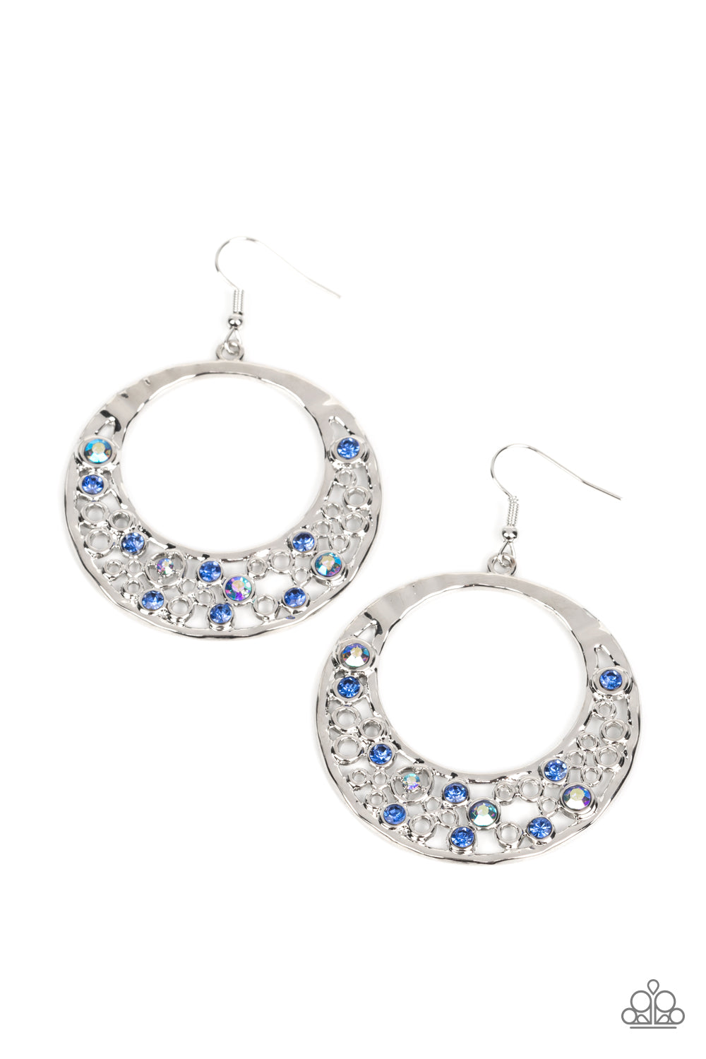 Enchanted Effervescence - Blue Earring - Paparazzi - Dare2bdazzlin N Jewelry