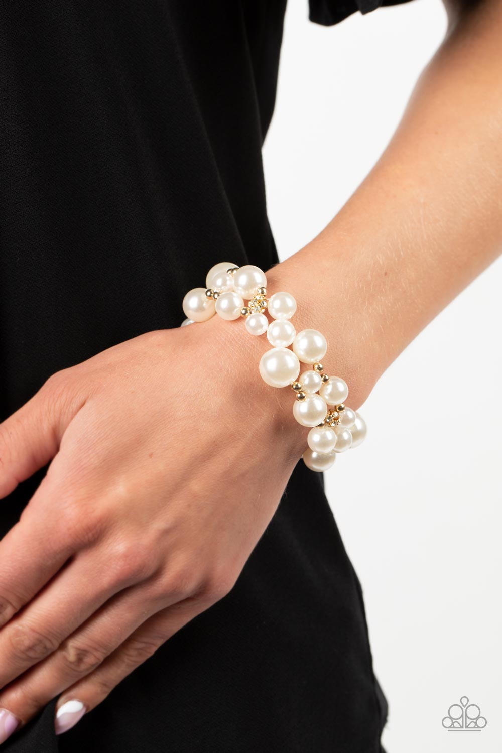 Her Serene Highness - Gold Bracelet - Paparazzi - Dare2bdazzlin N Jewelry
