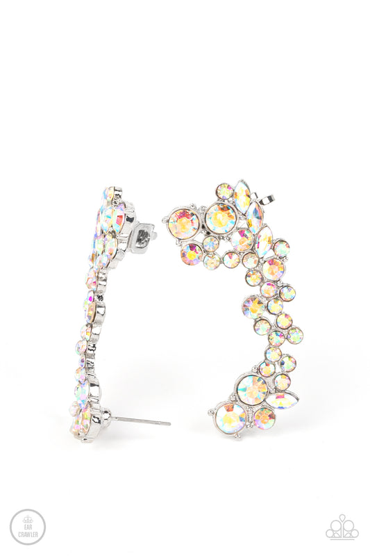 Astronomical Allure - Multi Earring - Paparazzi - Dare2bdazzlin N Jewelry