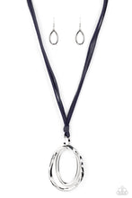 Load image into Gallery viewer, Long OVAL-due - Blue Necklace - Paparazzi - Dare2bdazzlin N Jewelry
