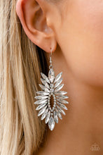 Load image into Gallery viewer, Turn up the Luxe - White Earring - Paparazzi - Dare2bdazzlin N Jewelry
