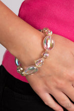 Load image into Gallery viewer, Iridescent Illusions - Gold Bracelet - Paparazzi - Dare2bdazzlin N Jewelry
