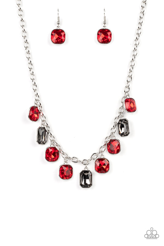 Best Decision Ever - Red Necklace - Paparazzi - Dare2bdazzlin N Jewelry
