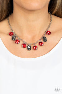 Best Decision Ever - Red Necklace - Paparazzi - Dare2bdazzlin N Jewelry