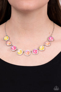 Queen of the Cosmos - Yellow Necklace - Paparazzi - Dare2bdazzlin N Jewelry