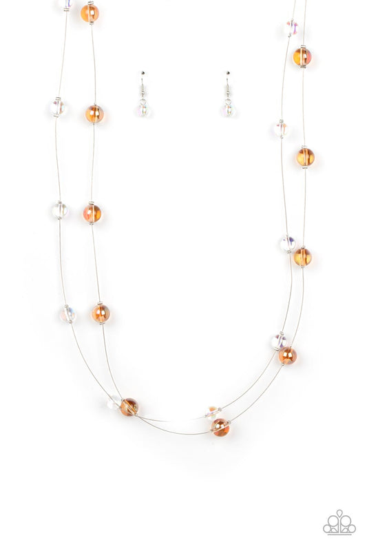 Interstellar Illusions - Multi Necklace - Paparazzi - Dare2bdazzlin N Jewelry
