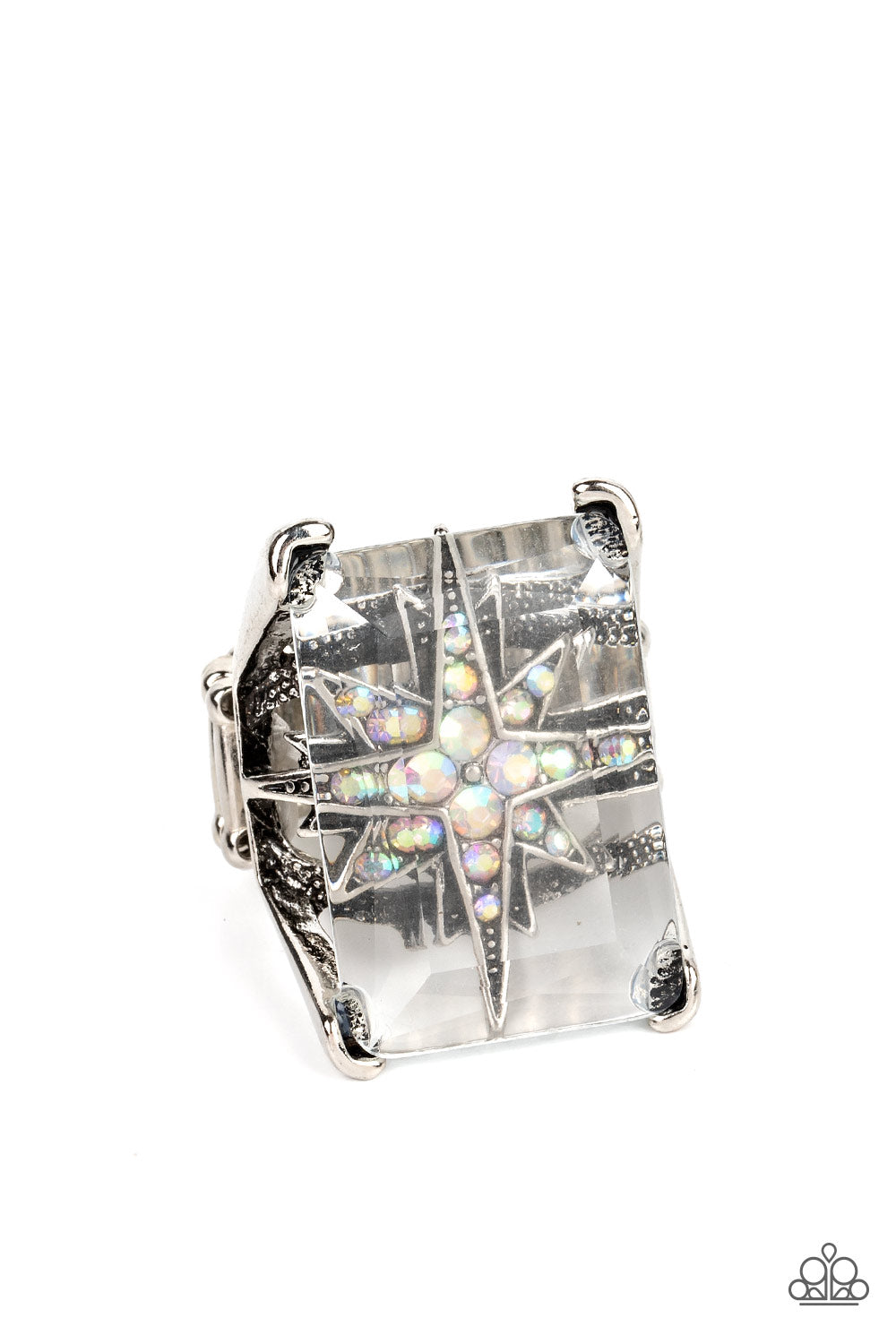 Starry Serenity - Multi Ring - Paparazzi - Dare2bdazzlin N Jewelry