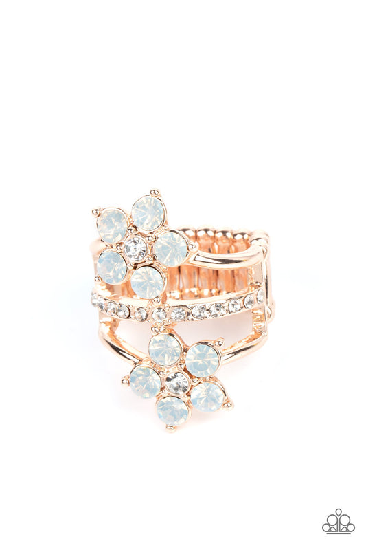 Precious Petals - Rose Gold Ring - Paparazzi - Dare2bdazzlin N Jewelry