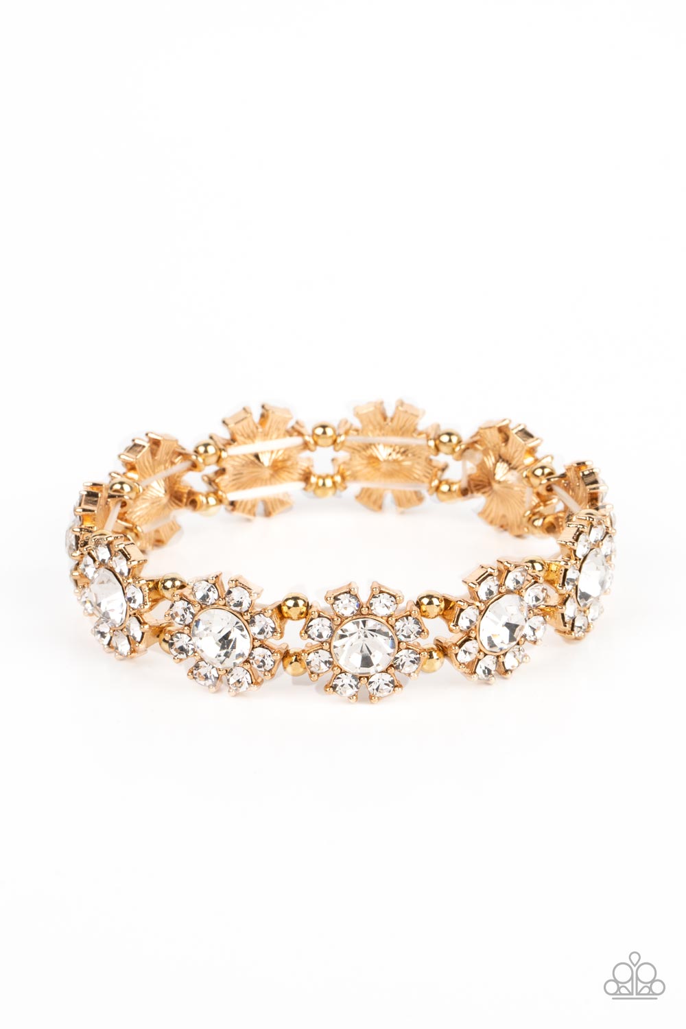 Premium Perennial - Gold Bracelet - Paparazzi - Dare2bdazzlin N Jewelry