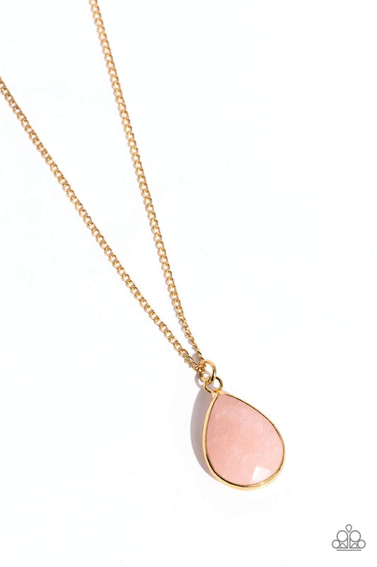 Sparkling Stones - Pink Necklace - Paparazzi - Dare2bdazzlin N Jewelry