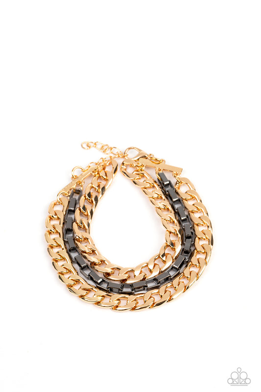 Heavy Duty - Multi Bracelet - Paparazzi - Dare2bdazzlin N Jewelry