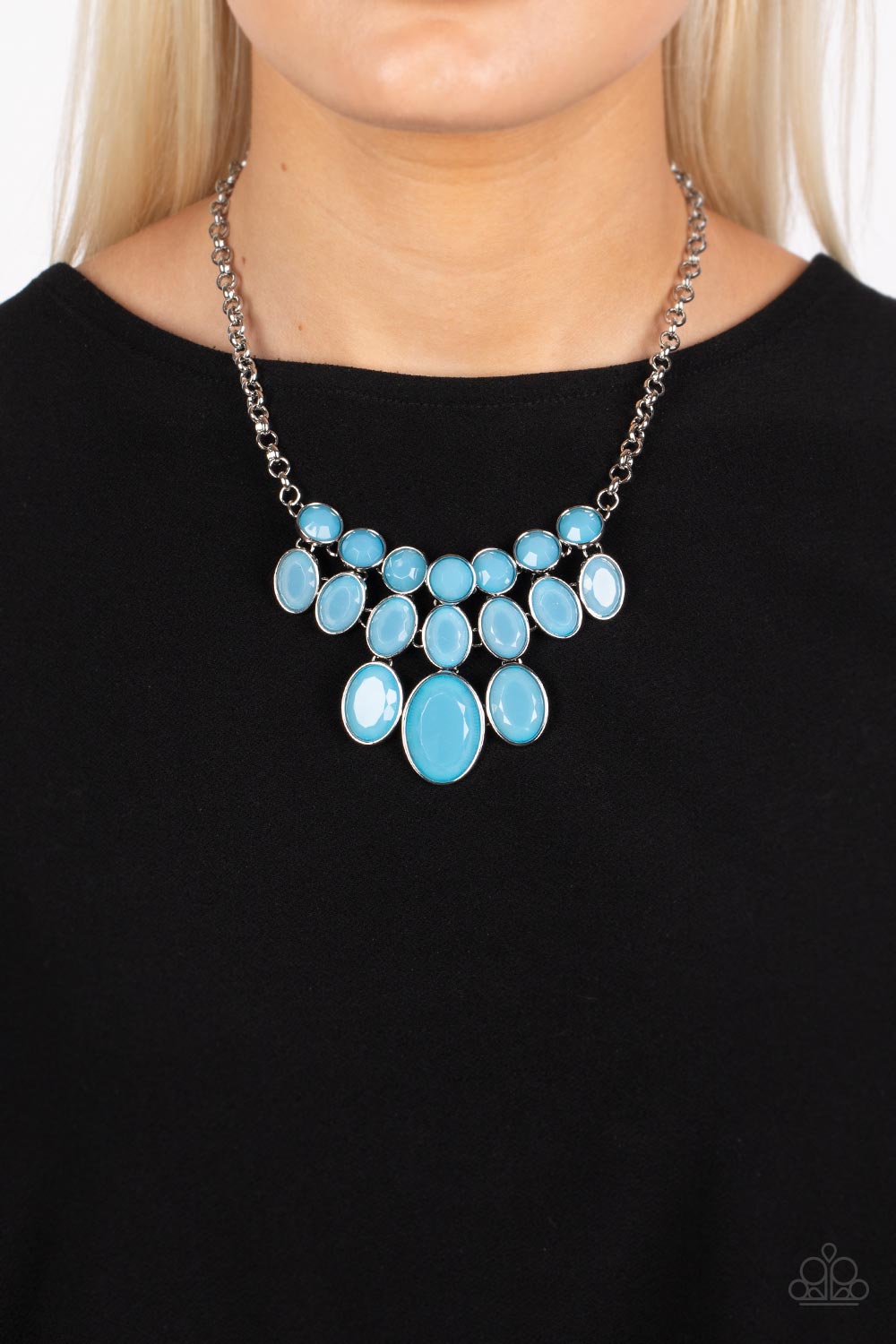 Delectable Daydream - Blue Necklace - Paparazzi - Dare2bdazzlin N Jewelry