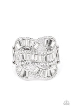 Load image into Gallery viewer, Six-Figure Flex - White Ring - Paparazzi - Dare2bdazzlin N Jewelry
