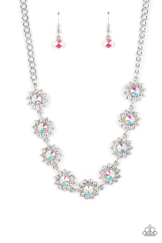 Blooming Brilliance - Multi Necklace - Paparazzi - Dare2bdazzlin N Jewelry