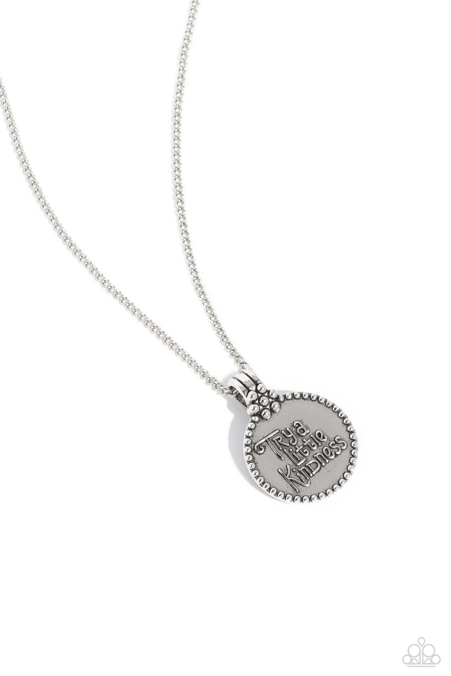 The KIND Side - Silver Necklace - Paparazzi - Dare2bdazzlin N Jewelry