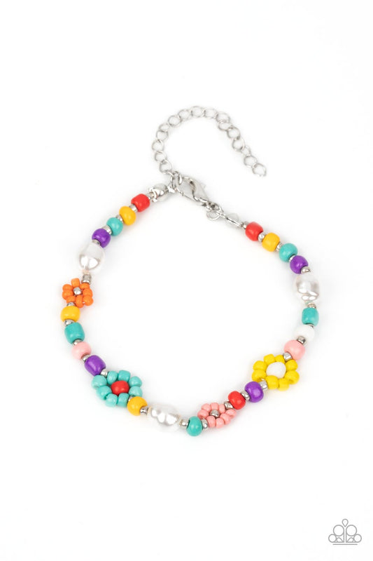 Groovy Gerberas - Multi Bracelet - Paparazzi - Dare2bdazzlin N Jewelry